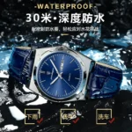 POEDAGAR/Padagah Lightweight Men's Watch Waterproof New Quartz Watch Belt Casual Watch - Image 2