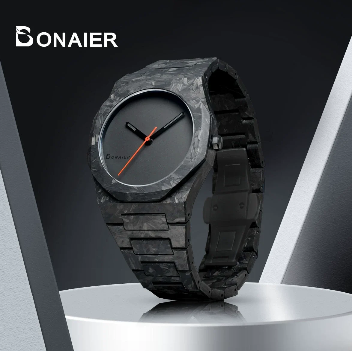 O1CN01WvaHz61vzLiU4eqAY_2058296243-0-cib.webp Bonaier Southeast Asia Cross-Border Watches for Men and Women, High-End Fashion Watches, Popular Plastic Stone Watches Wholesale - Image 1