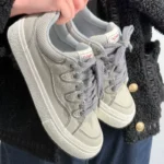 Trendy Canvas Shoes National Fashion Brand Shoes New Spring and Autumn Trendy Shoes Casual Sneakers - Image 2