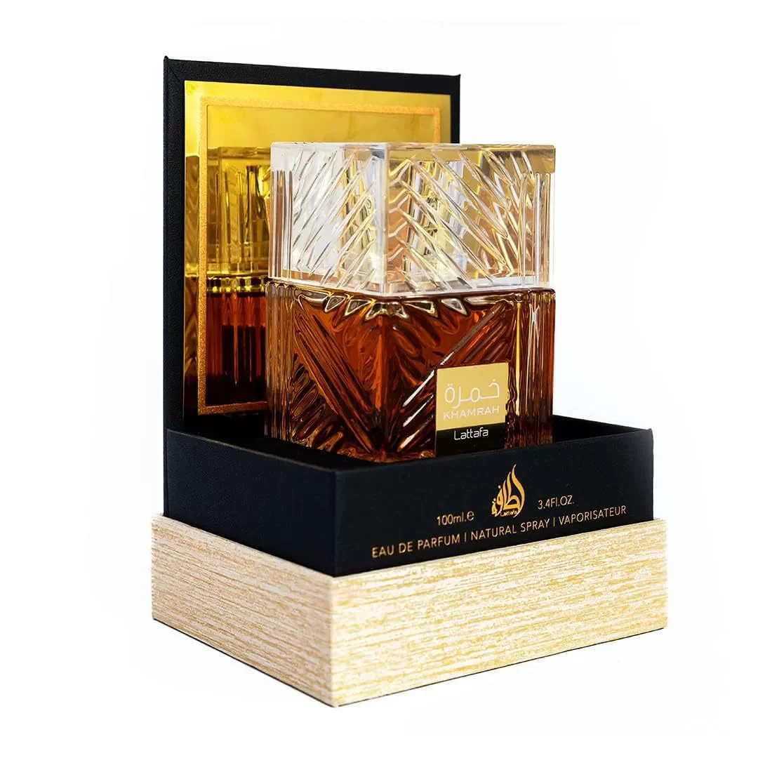 O1CN01ZC08LU2L5B9C5LykC_2218354769640-0-cib.webp Cross-Border Popular Lattafa Perfume Khamrah Middle East Arabian Dubai Khamrah Perfume Gift Box - Image 1