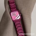 Gaudí Watch for Women, Maillard Light Luxury Niche Women's Model, Simple Square Women's Watch with a High-End Feel - Image 2