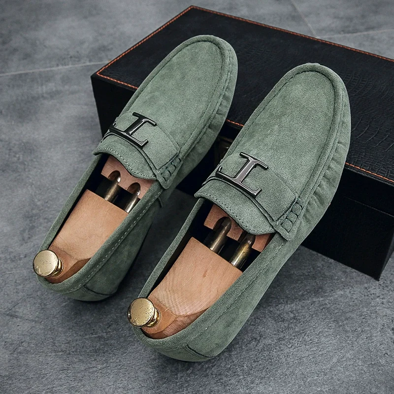 O1CN01bDTFeA1ydJFUuuylV_3952146601-0-cib.webp Doudou Shoes Men's Spring New Men's Casual Loafers Business Trbottomy Soft Sole Driving Shoes - Image 1
