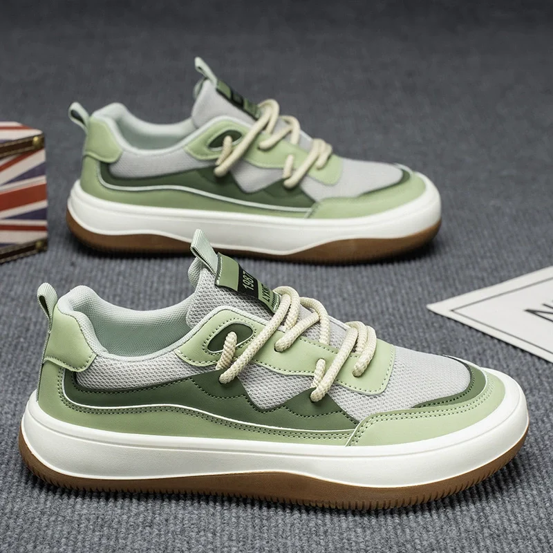 O1CN01cWM9zN2CDZqMqs24K_2215756218440-0-cib.webp European Station Men's Shoes Live Broadcast Summer High-end Sense Casual sneaker Trendy Students All-match Thick Sole Heightening Torre Shoes - Image 1
