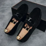Doudou Shoes Men's Spring New Men's Casual Loafers Business Trbottomy Soft Sole Driving Shoes - Image 3