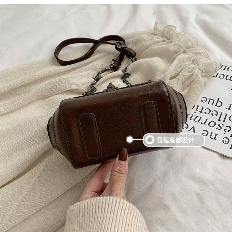 Ins Super Popular Retro Bag Small Bag Women's New Fashionable Korean Style All-match Texturized Crossbody Bag Fashionable Small Square Bag 7 O1CN01iAs7DX2IGDjKJsuCz 2209978749258 0 cib