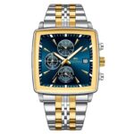 VAVAVOOM Multifunctional Chronograph Business Men's Watch Waterproof Luminous Calendar Steel Band Men's Watch Quartz Watch Wholesale - Image 5