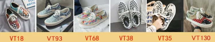 Dou Chuan New Canvas Shoes Women Cashew Flower Checkerboard Low Top Couple Men's and Women's Shoes Retro Women's Board Shoes Wholesale 35 undefined