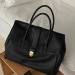High-end Sense Official Document Tote Bag Women's New Style Large Capacity Computer Handbag Lazy Style Commuter Bag - Image 2