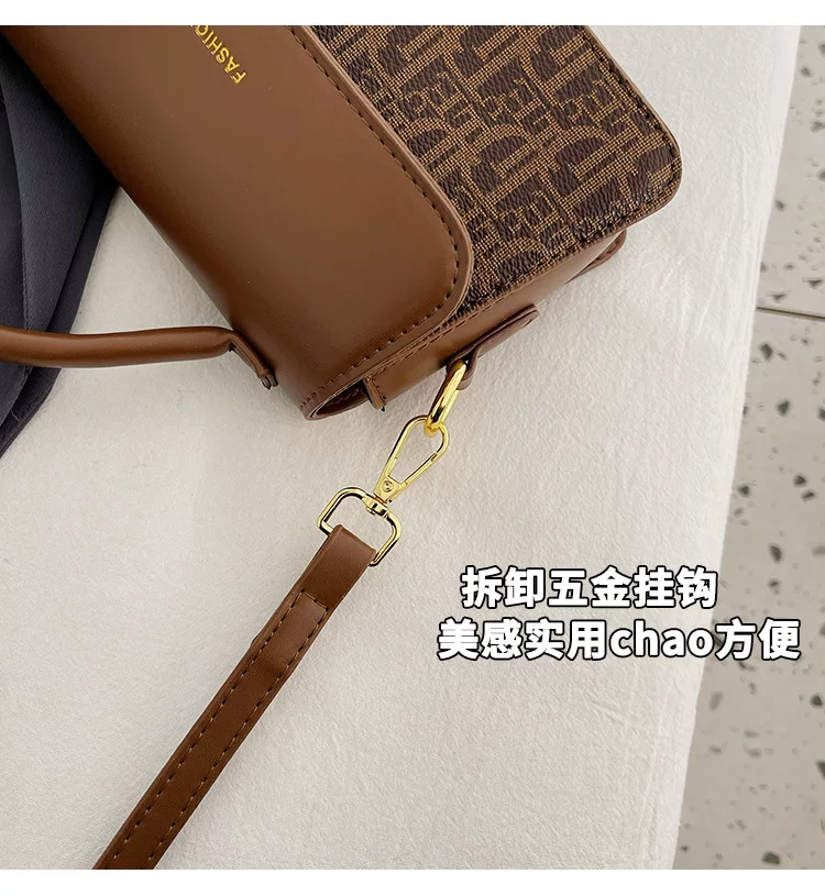 Bags Fashionable Women's Handbags with Stylish Letter Print Shoulder Bags Cross-Border New Casual Simple Crossbody Bags Hot-Selling Women's Bags 9 O1CN01tJsmvB1TAgX73qAh6 2217615692342 0 cib