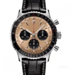 cross-border new men's business quartz 6-pin full-function belt watch - Image 4