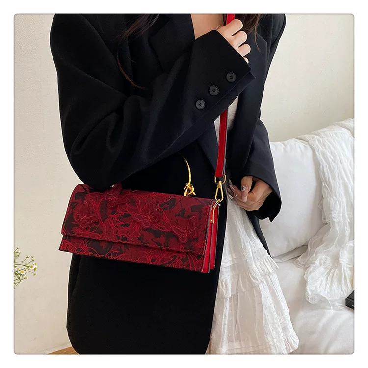 Bags Bag New Mori Sweet Girl Fashion Lace Butterfly Stylish Shoulder Chain Small Square Bag Trendy 36 O1CN01tVKgno2JSsMxawh3l 4029749421 0 cib