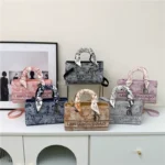 Cross-border high-looking handbag for women new popular niche design Diana bag embroidered shoulder messenger bag - Image 4