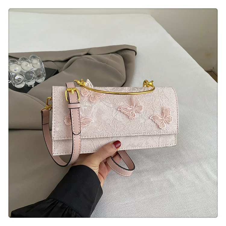 Bags Bag New Mori Sweet Girl Fashion Lace Butterfly Stylish Shoulder Chain Small Square Bag Trendy 19 O1CN01ukmXHx2JSsMw272TV 4029749421 0 cib