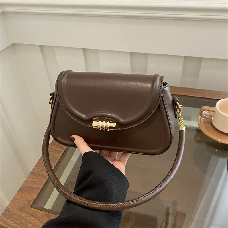 O1CN01xdP233218ZjT4fuLY_2215988776940-0-cib.webp High-end French Style Fashionable Design Underarm Shoulder Bag Women's New All-match Retro Retro Shoulder Bag - Image 1