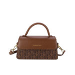 Bags Fashionable Women's Handbags with Stylish Letter Print Shoulder Bags Cross-Border New Casual Simple Crossbody Bags Hot-Selling Women's Bags - Image 5
