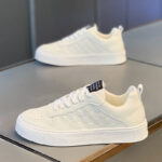 Summer Men's Shoes New Breathable White Shoes Men's Trendy All-match Platform Sneakers Casual Shoes Sneakers Trendy Shoes - Image 4
