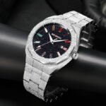 AOCASDIY Watch Men's Fashion Luxury Full Diamond Starry Quartz Watch Waterproof Steel Band Men's Watch Amazon Explosions - Image 3