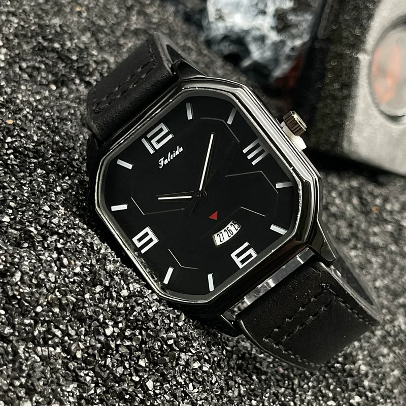 Cross-border foreign trade new retro square men's watch trend high sense niche double movement calendar quartz watch men 26 O1CN018YQ0Lb1UL37a8rZKb 2217137562500 0 cib