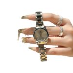 Light Luxury Niche Watch Women's New Ins Fashion Advanced Sense Journal Women's Exquisite All-match Steel Belt Simple Workplace - Image 5