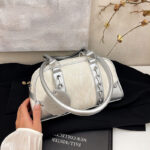 Casual Western Style Handheld Bowling Bag Women's  New Arrival Fashionable Retro Pillow Bag All-match Shoulder Bag - Image 4