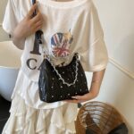 Small Fragrant Style Rhombus Chain Armpit Bag for Women New Summer Fashion Shoulder Bag Versatile - Image 2