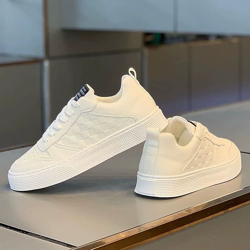 Summer Men's Shoes New Breathable White Shoes Men's Trendy All-match Platform Sneakers Casual Shoes Sneakers Trendy Shoes 4 O1CN01VZf3oz1Gai1mI3U1O 2210952420639 0 cib