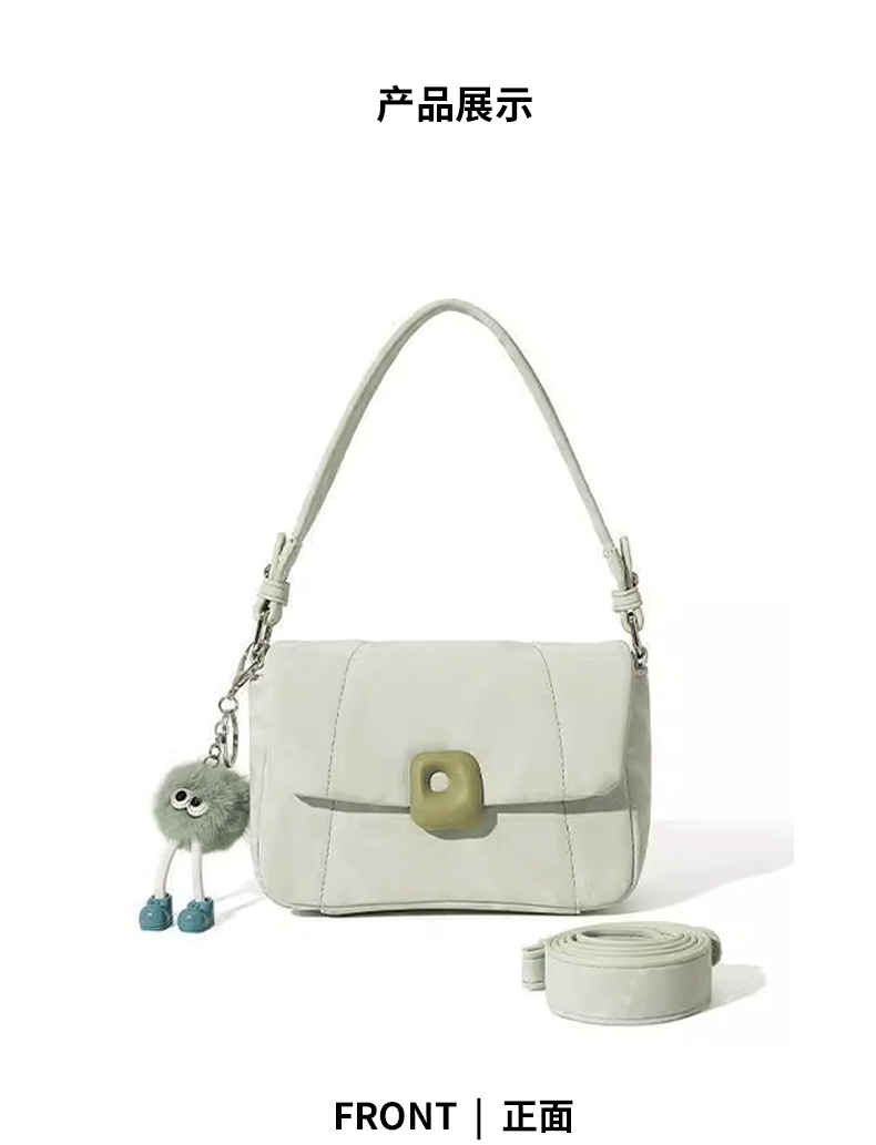 Niche High-end Underarm Bag New Fashion Light Luxury Shoulder Crossbody Bag Simple Soft Leather Portable Flower Roll Bag 6 O1CN01hDfosB1DZO94AOYTR 2217511990230 1 cib
