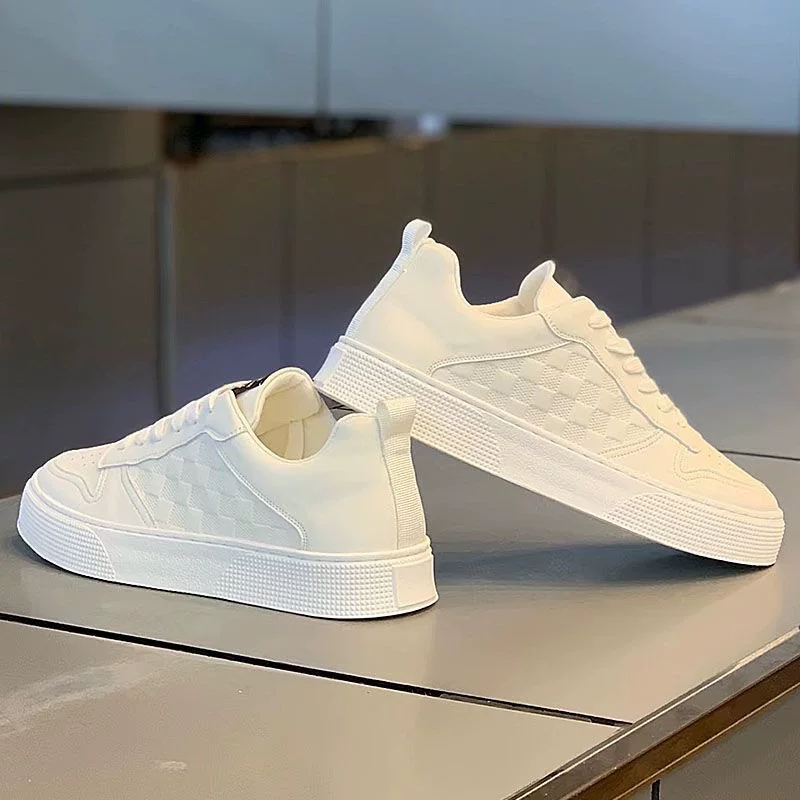 Summer Men's Shoes New Breathable White Shoes Men's Trendy All-match Platform Sneakers Casual Shoes Sneakers Trendy Shoes 3 O1CN01iiaL1x1Gai1kEaH67 2210952420639 0 cib