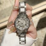 women's new explosive ceramic automatic movement quartz watch fashion waterproof watch - Image 3