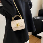 Light Luxury Quilted Women's Bag New Mini Armpit Bag Chain Fashion Shoulder Crossbody Bag Handbag Small Square Bag - Image 3