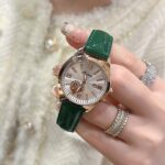 Fa Xena New Fashion Light Luxury Love Heart Peach Watch Women's Tiktok Explosion Belt Waterproof Women's Watch Quartz Wrist Watch - Image 3