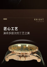 12 Knight fashion trend large dial waterproof men's student watch retro watch casual popular TikTok - Image 2