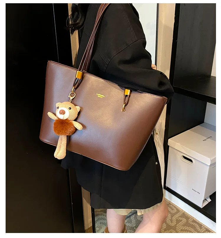 High-End Texture Retro Bag for Women New Large-Capacity Shoulder Commuter Bag Fashionable Personalized Tote Bag Cross-Border 1 O1CN01LsnRGZ1Eyrja1fqL3 2216767400421 0 cib