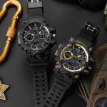 New Sports Watch Men's Fashion Large Dial Multifunctional Waterproof Student Fashion Wholesale Men's Electronic Watch - Image 3