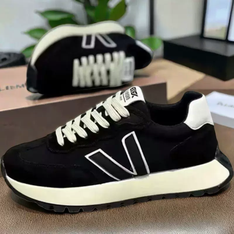 Comfortable Leather Popular Thick-Soled Shoes, Casual Shoes, Lace-Up Sports Shoes, Low-Cut Sneakers, Korean Style Shoes 12 O1CN01RCYq7T1KQPhcNaQTm 2215831901158 0 cib