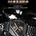 Guberson Square Black Warrior Men's Watch Sports Waterproof Luminous Calendar Export Direct Shipping Luminous Waterproof - Image 3