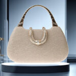 Pearl Handbag Banquet Diamond-encrusted Fashion One-shoulder All-match Bridesmaid Shiny Crossbody Elegant Flash Diamond Hand-held Stylish - Image 3