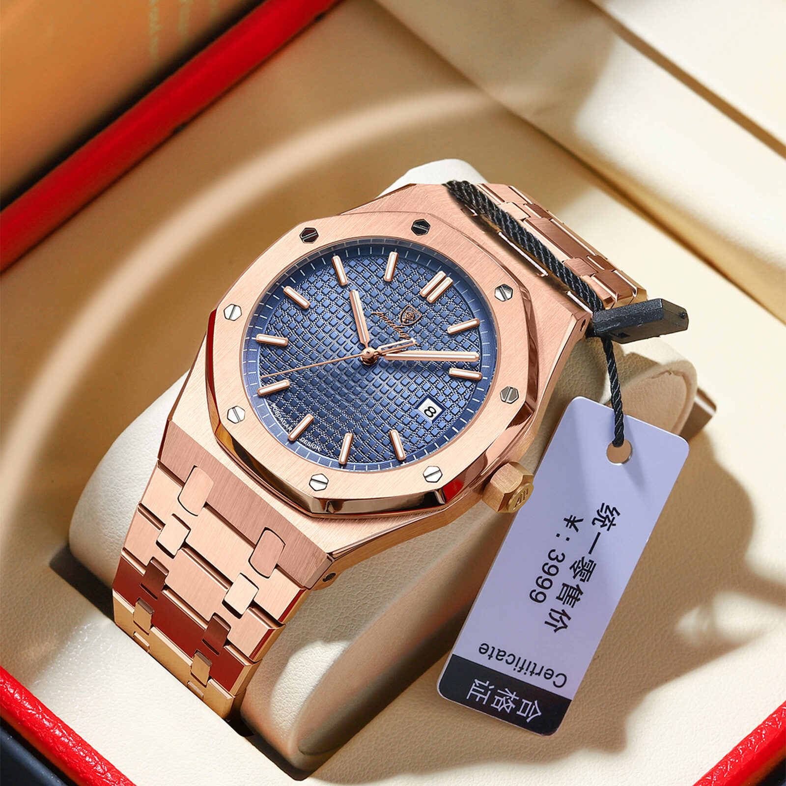 O1CN01kYUkty1lrQfWHc8s9_1990404872-0-cib-1.jpg POEDAGAR Brand Men's Watch Waterproof Luminous Fashion New Quartz Watch Live Foreign Trade Explosions 924 - Image 1
