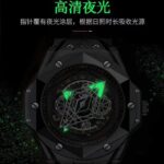 Guberson Tattoo Versatile Men's Watch Waterproof Luminous Calendar Live Broadcast Foreign Trade Hot-Selling Dropshipping Large Dial - Image 2