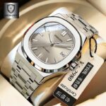 Guberson high color waterproof ultra-thin men's watch calendar imitation mechanical watch live foreign trade explosions a generation of hair