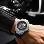 Guberson Tattoo Versatile Men's Watch Waterproof Luminous Calendar Live Broadcast Foreign Trade Hot-Selling Dropshipping Large Dial - Image 4