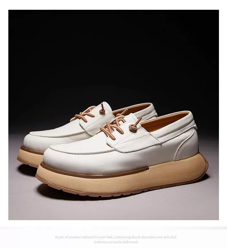 Autumn New Arrival Versatile Comfortable Soft-Soled Breathable Casual Leather Shoes Thick-Soled Trendy Men's Shoes 7 O1CN01zUr3ZC2MkEHO0cI6u 2219372559865 0 cib