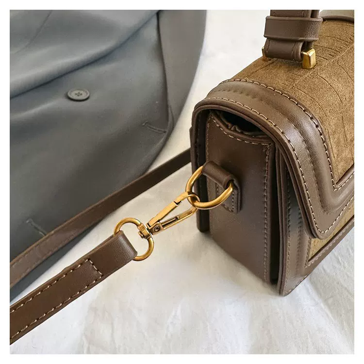 Retro Satchel Small Square Bag, New Autum Style, High-End Texture, Niche Design, Western Style, Accessible Luxury, Single Shoulder Cross-Body Bag 12 O1CN012bmxdz1QqPp1u0GAp 2218664472027 0 cib