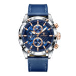 Poedagar Multifunctional Timing New Men's Watch Waterproof Luminous Fashion Quartz Watch Live Broadcast Export Watch - Image 5