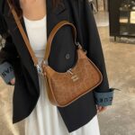 Niche Design Underarm Handbag for Women New High-End Versatile Shoulder Bag Fashionable Leopard Print Crossbody Bag - Image 4