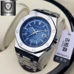Guberson's Popular Back-Transparent Imitation Mechanical Men's Watch Waterproof Luminous