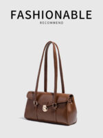 Niche Light Luxury High-end Underarm Bag Women's Spring and Summer New French Retro Shoulder Bag Exquisite Crossbody Bag