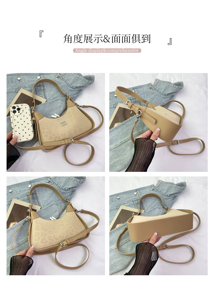 Niche Design Underarm Handbag for Women New High-End Versatile Shoulder Bag Fashionable Leopard Print Crossbody Bag 6 O1CN01F6ozQF1yV4NZ0CwWd 2212088006583 0 cib