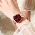 Poedagar New Women's Watch Female Student Waterproof Luxury Fashion Quartz Watch Live Broadcast Export Popular Watch - Image 4