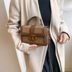 Retro Satchel Small Square Bag, New Autum Style, High-End Texture, Niche Design, Western Style, Accessible Luxury, Single Shoulder Cross-Body Bag - Image 3